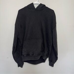 RSQ Black Hoodie Size Small Pullover Sweatshirt Basic
